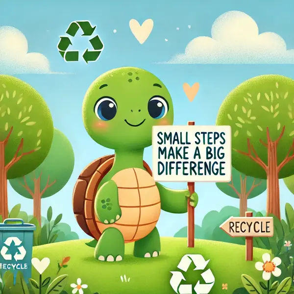 Motivational Turtle Messages for a Better World