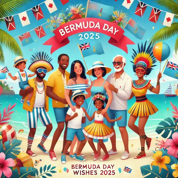 Bermuda Day Wishes 2025 for Family