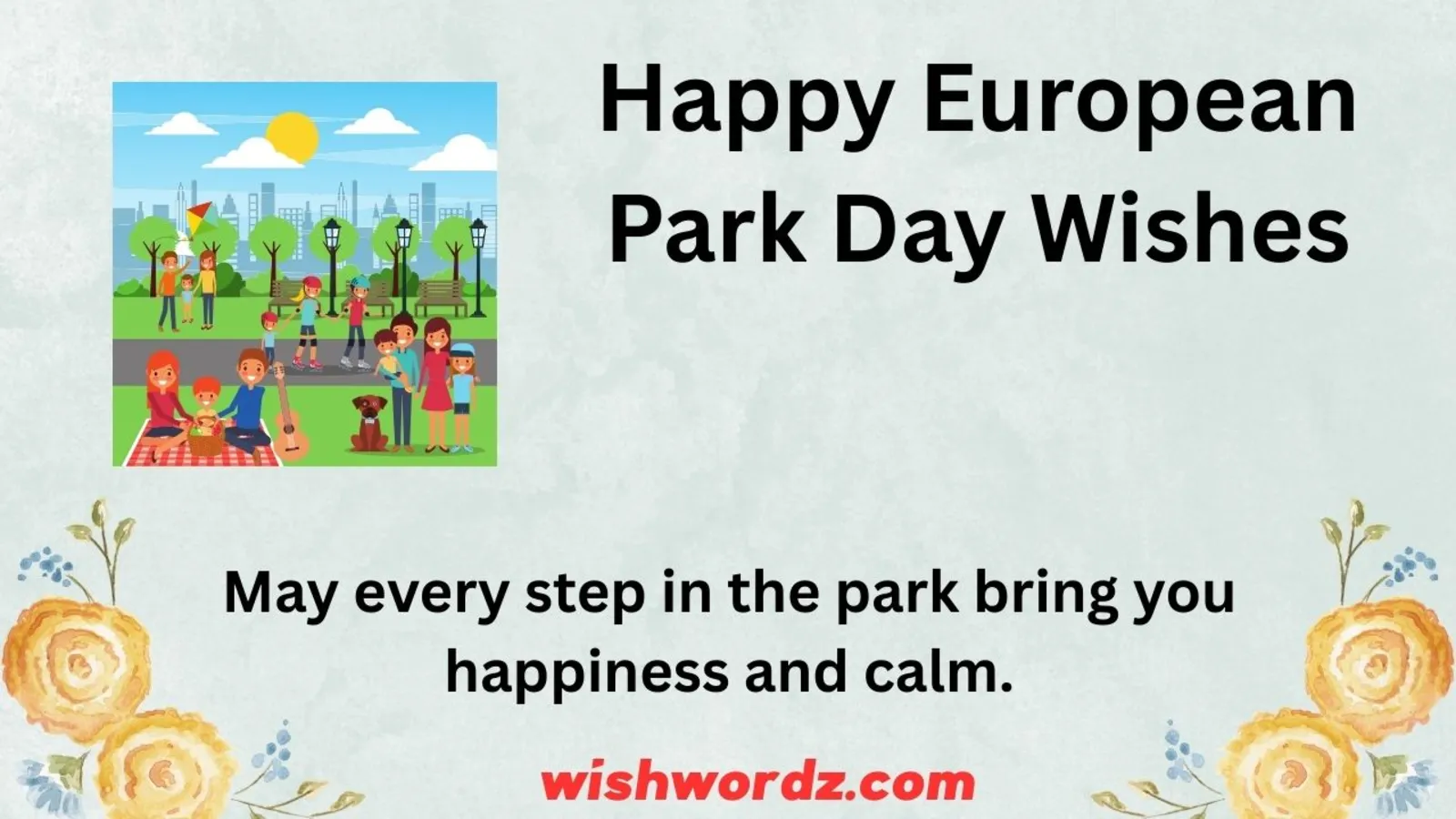 Happy European Park Day Wishes