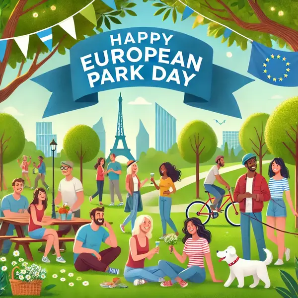 Happy European Park Day Wishes for Friends