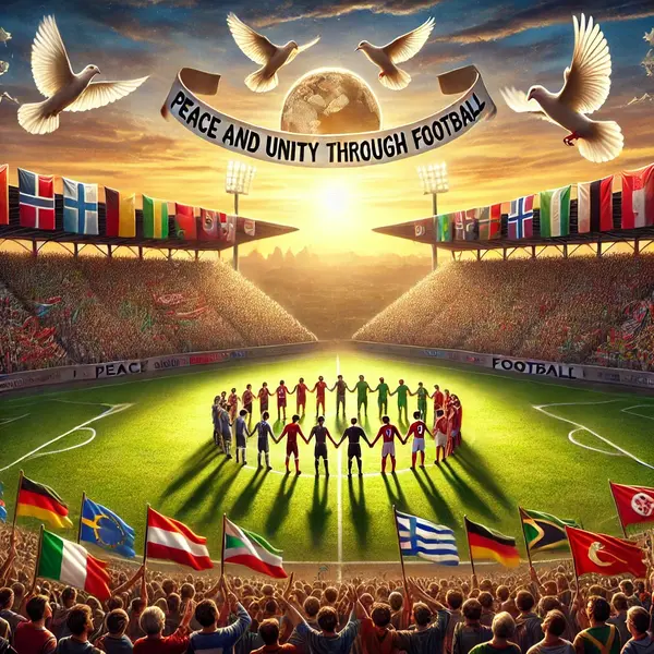 Football Wishes for Peace and Unity