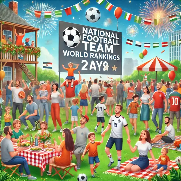 National Football team World Rankings Day Celebrations with Family
