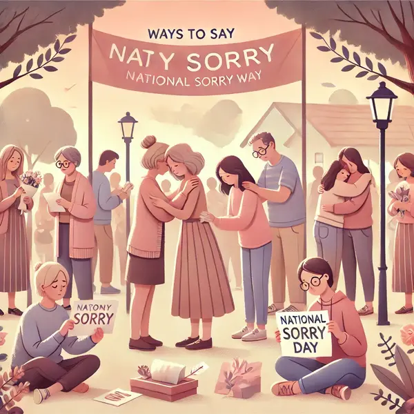 Ways to Say Sorry with Kind Words On National Sorry Day
