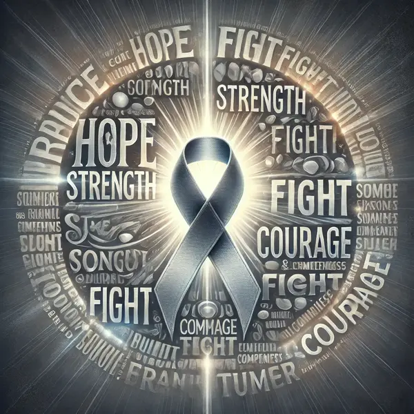 Powerful Words for Brain Tumor Awareness