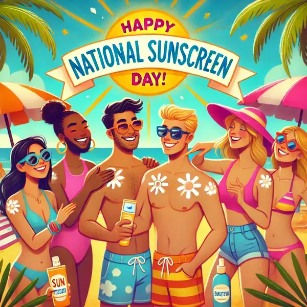 National Sunscreen Day Wishes for Friends