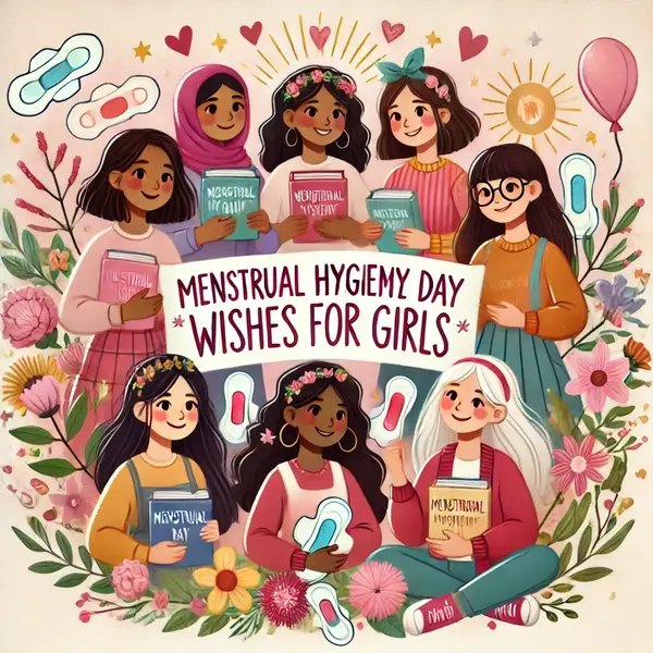 Menstrual Hygiene Day Wishes for Girls