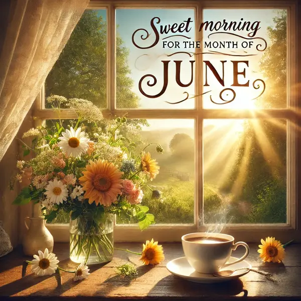 Sweet Morning Quotes For The Month Of June