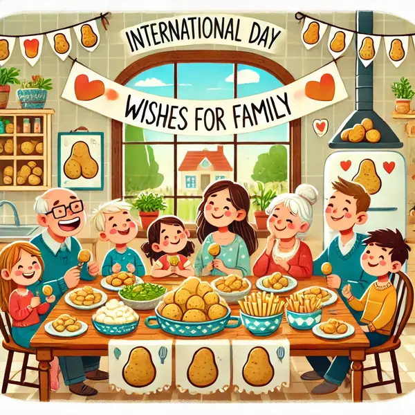 International Day Of Potato Wishes For Family