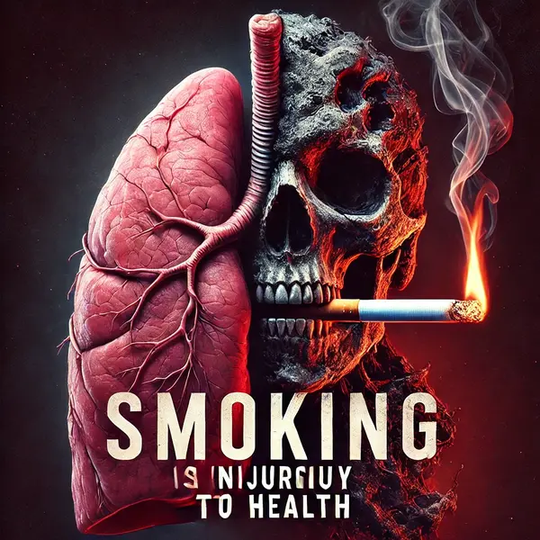 Anti-Smoking Encouragement Message Smoking Is Injirious To Health
