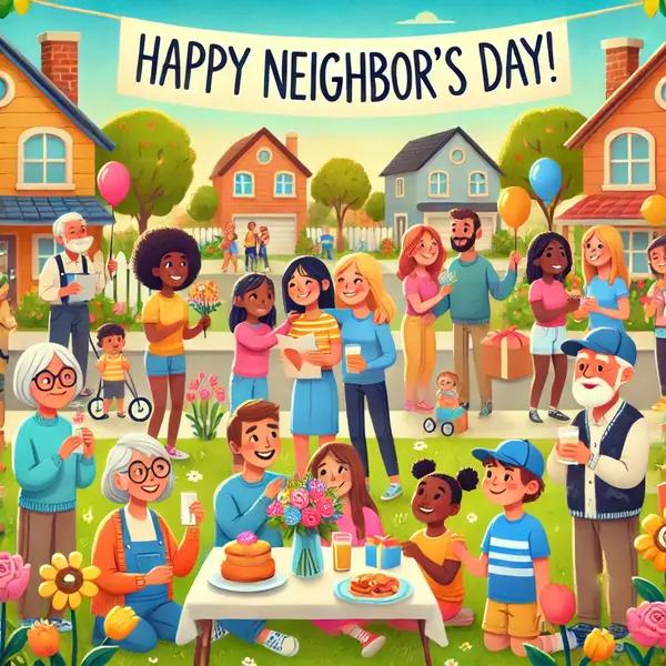 Happy Neighbor's Day Wishes