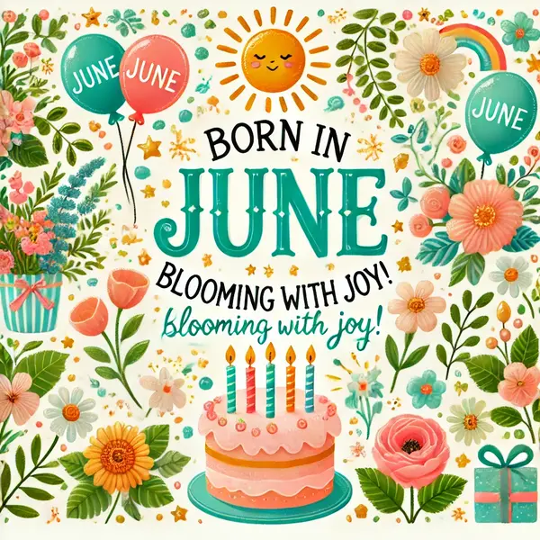 Short June Quotes for Birthdays