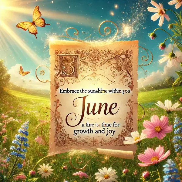 Inspiring June Sayings for Positivity