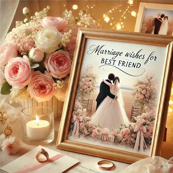 Marriage Wishes for Best Friend