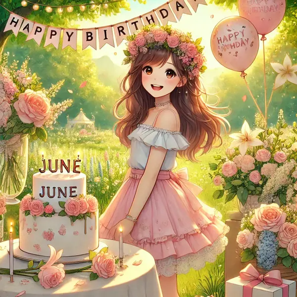 Birthday Wishes for June Born Girl