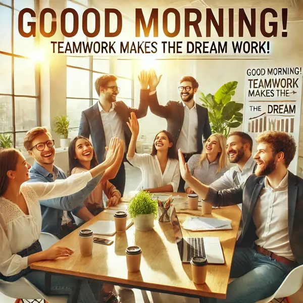 For Team Work Good Morning Quotes