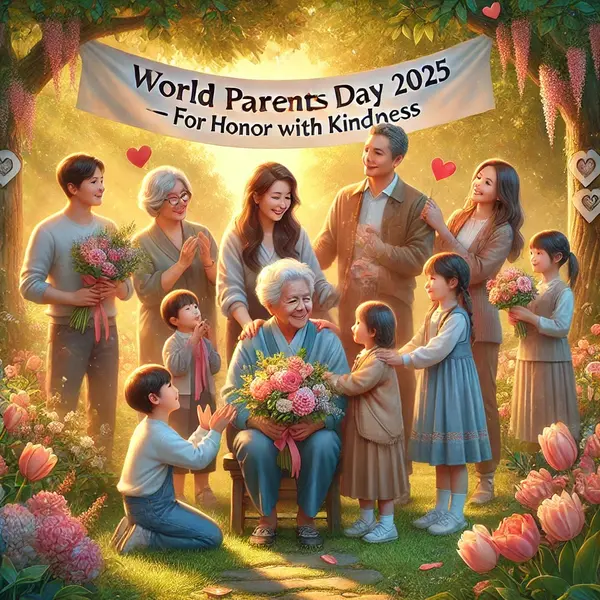 World Parents Day 2025 For honor with kindness