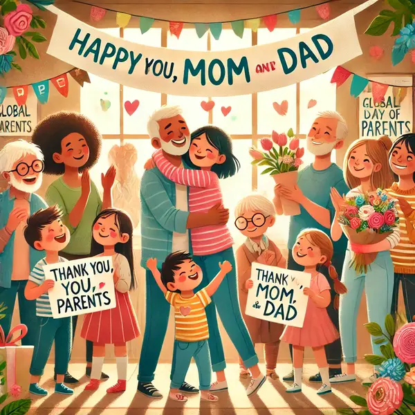 Celebrate Global Day of Parents with Love and Gratitude Wishes