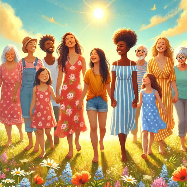 Heartwarming National Go Barefoot and Wear a Dress Day Messages
