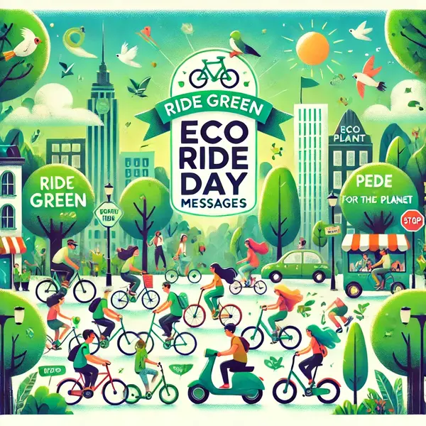 Eco Ride Day Messages