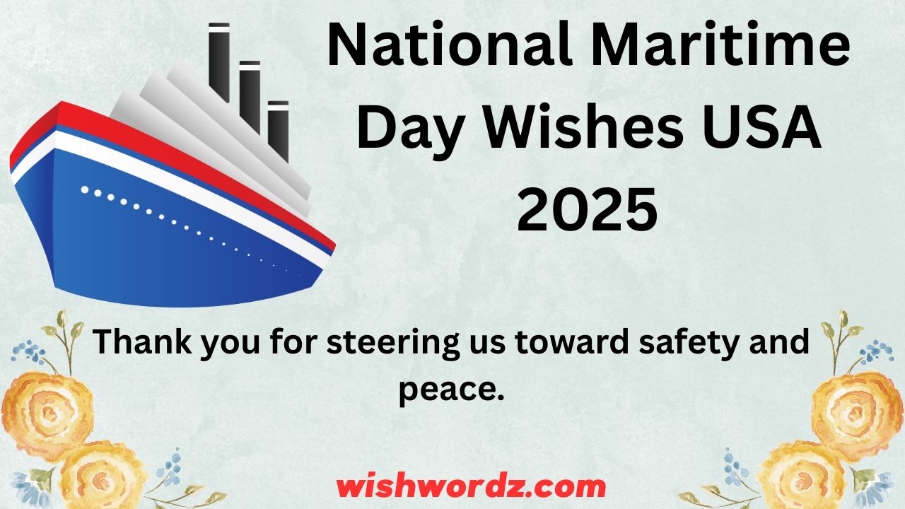 National Maritime Day Wishes USA 2025