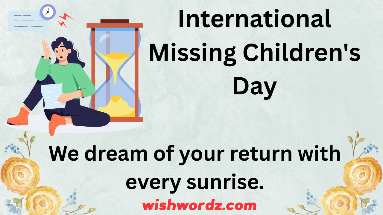 International Missing Children's Day