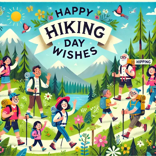 Happy Hiking Day Wishes