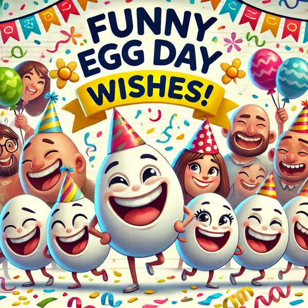 Funny Egg Day Quote and Wishes for Family and Friend