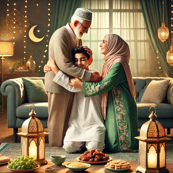 Emotional Eid Al Adha Greetings for Parents