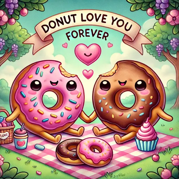 Donut Love Messages for Couples