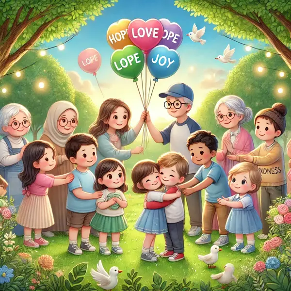 Kindness and Caring Wishes for Children