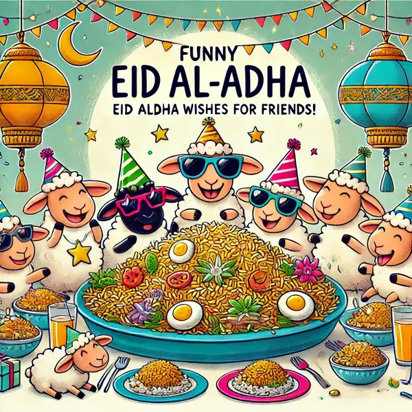 Funny Eid al-Adha Wishes For Friends