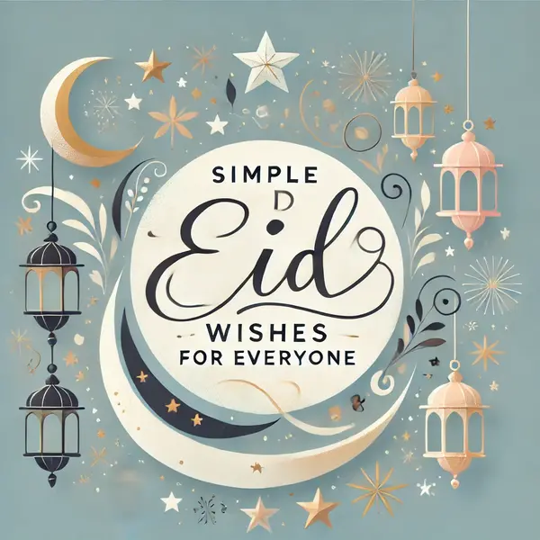 Simple Eid Wishes for Everyone