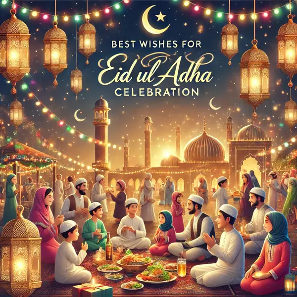 Best Wishes for Eid ul Adha Celebration