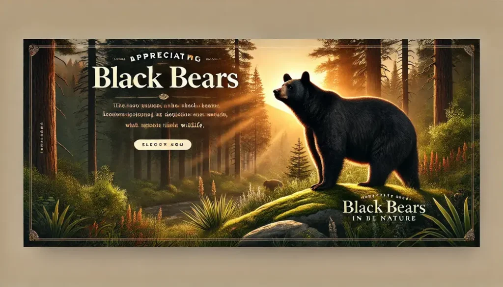 Black Bear Appreciation Quotes