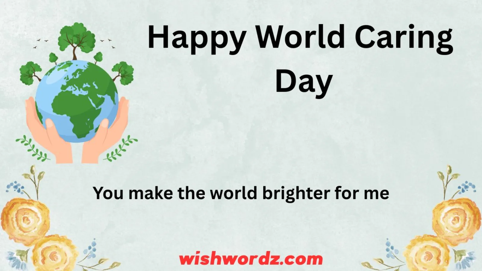 Happy World Caring Day