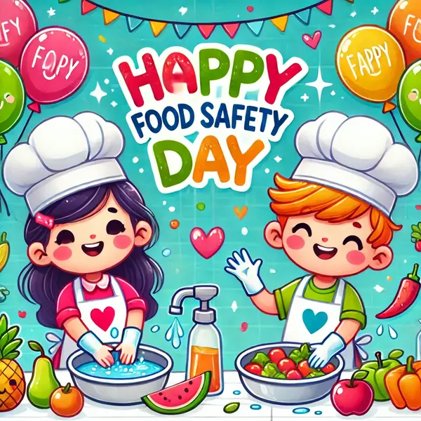 Loving Food Safety Day Greetings For Kids