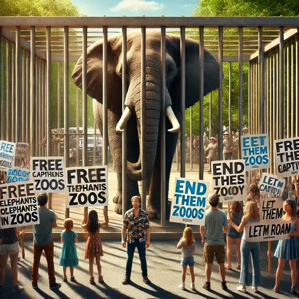 International Day of Actions for Elephants in Zoos
