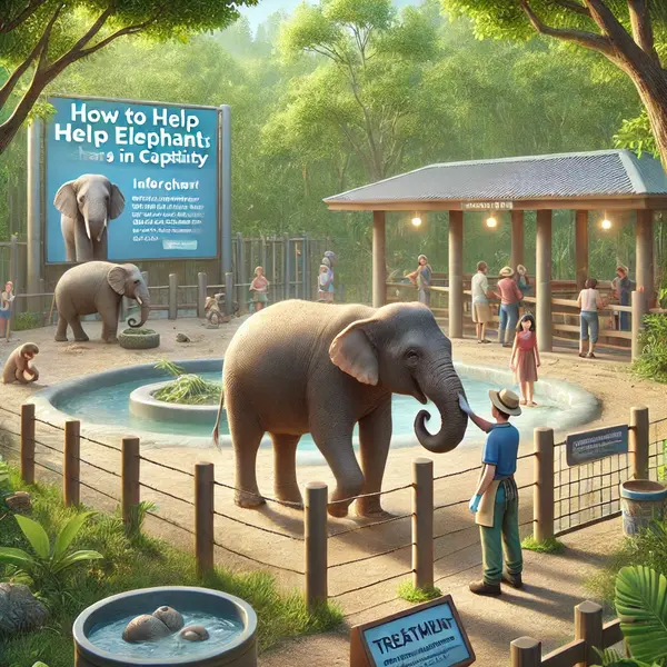 How to Help Elephants in Captivity
