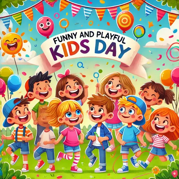 Funny and Playful Kids Day Quotes
