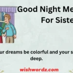 Good Night Messages for Sister