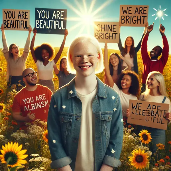 Albinism Encouragement Wishes