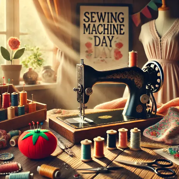 Sewing Machine Day wishes