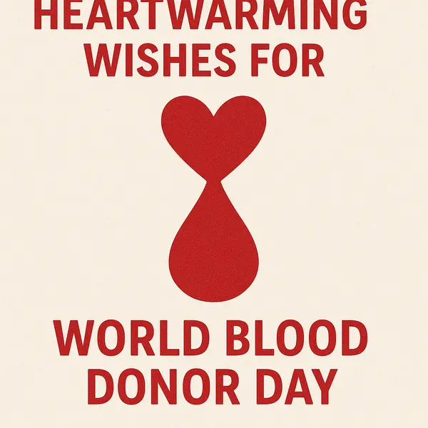 Heartwarming Wishes for World Blood Donor Day