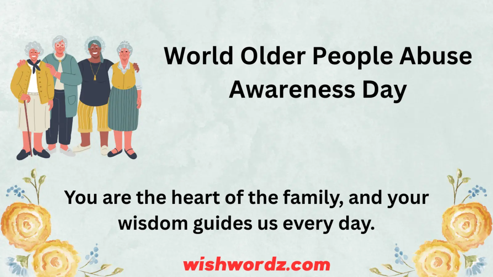 World Older People Abuse Awareness Day