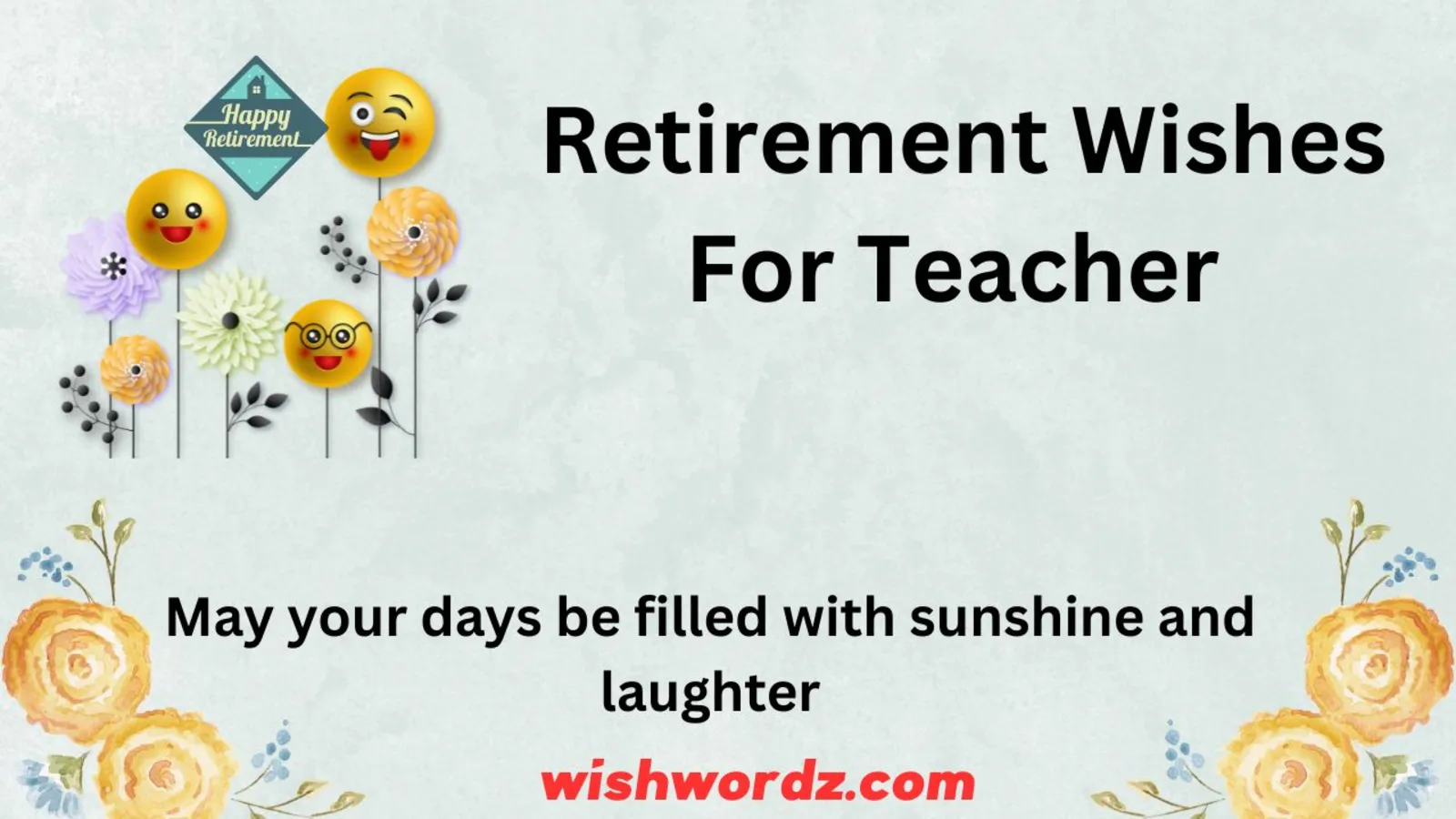 Retirement Wishes For Teacher
