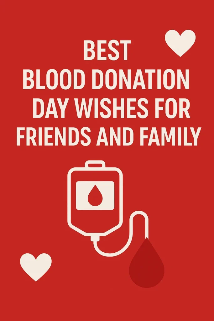 Short and Sweet Blood Donor Appreciation Messages