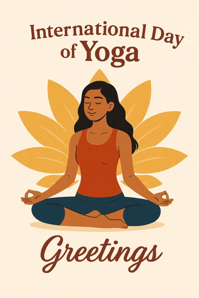 Heartfelt International Day of Yoga Greetings
