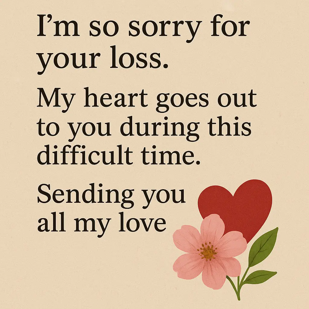 Loving Messages for Women Who Lost Their Spouse