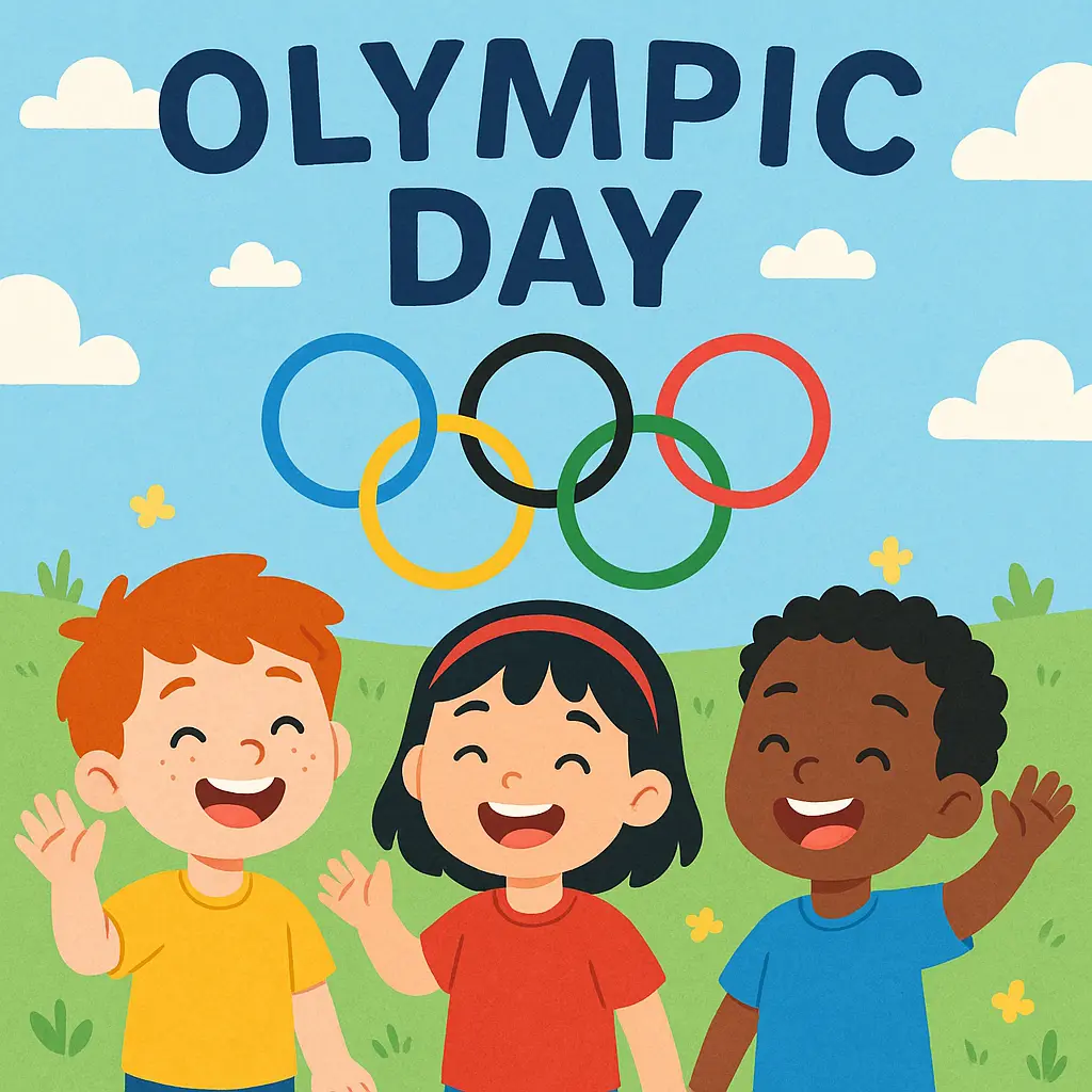 Heartfelt Olympic Day Greetings for Kids