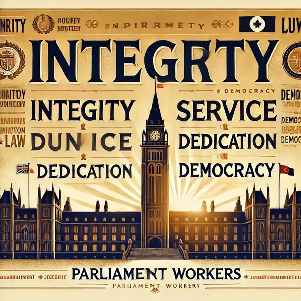 Uplifting words for parliament workers